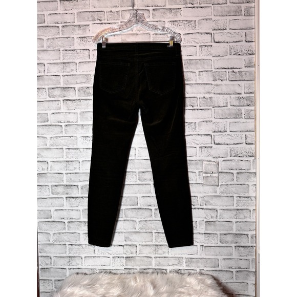 Kut From the Kloth Olive Green Diana Fab Ab High Rise Skinny Corduroy Jeans Sz 6 - Picture 3 of 12